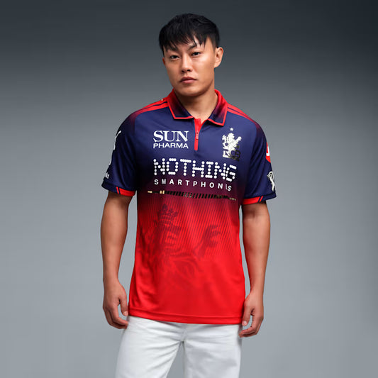 RCB Jersey 2026 With '1' Star - NOTHING JERSEY ( GOLD PLATED )